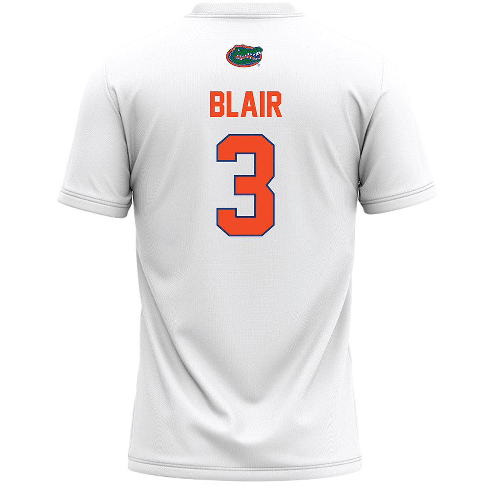 Florida - NCAA Women's Lacrosse : Autumn Blair - White Lacrosse Jersey -1