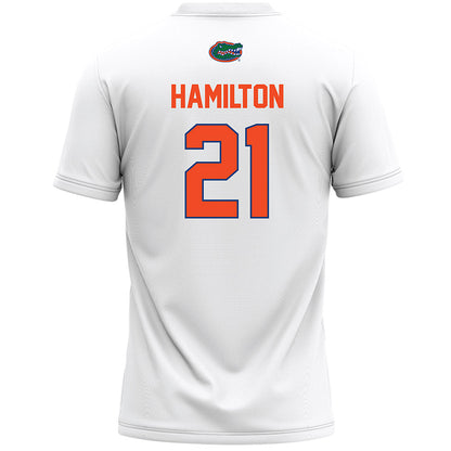 Florida - NCAA Women's Lacrosse : Clark Hamilton - White Lacrosse Jersey