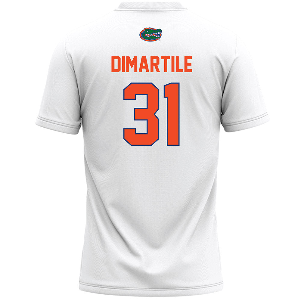 Florida - NCAA Women's Lacrosse : Anna DiMartile - White Lacrosse Jersey -1