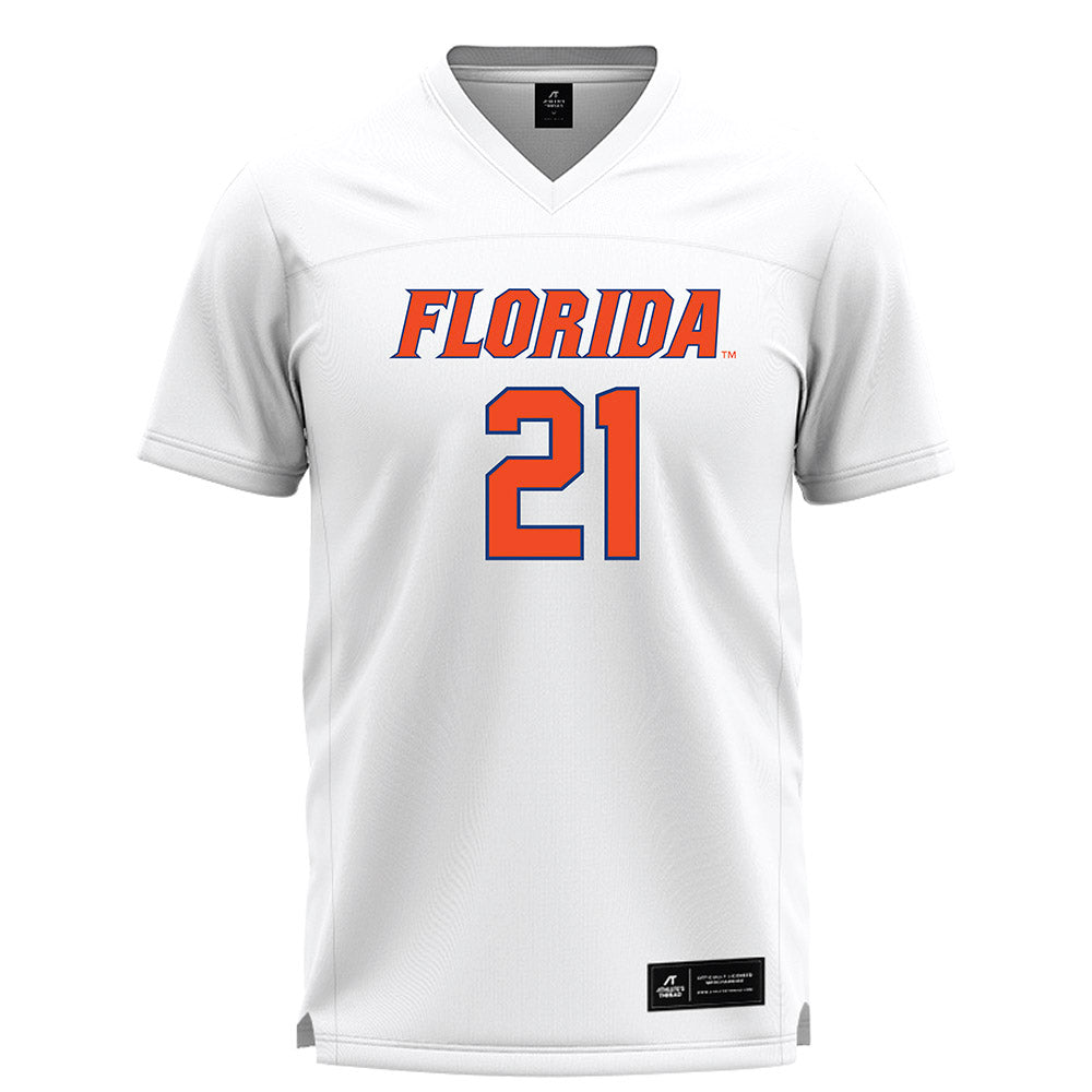 Florida - NCAA Women's Lacrosse : Clark Hamilton - White Lacrosse Jersey