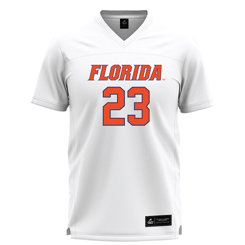 Florida - NCAA Women's Lacrosse : Riley Zusi - White Lacrosse Jersey