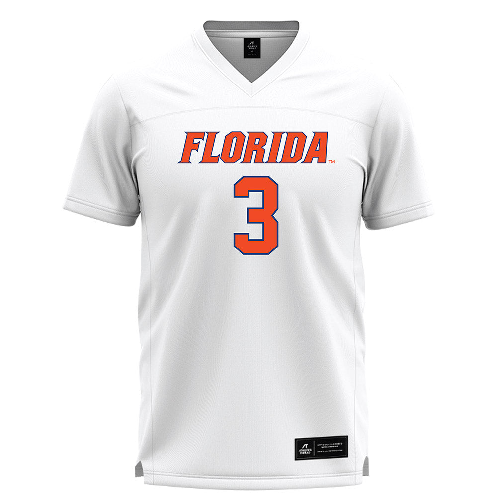 Florida - NCAA Women's Lacrosse : Autumn Blair - White Lacrosse Jersey -0
