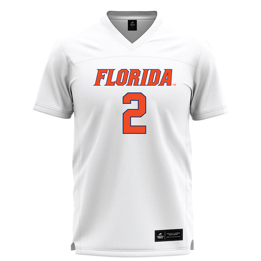 Florida - NCAA Women's Lacrosse : Sophia Cardella - White Lacrosse Jersey