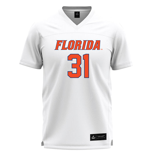 Florida - NCAA Women's Lacrosse : Anna DiMartile - White Lacrosse Jersey -0