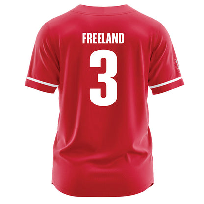 Illinois State - NCAA Softball : Saveea Freeland - Red Jersey-1