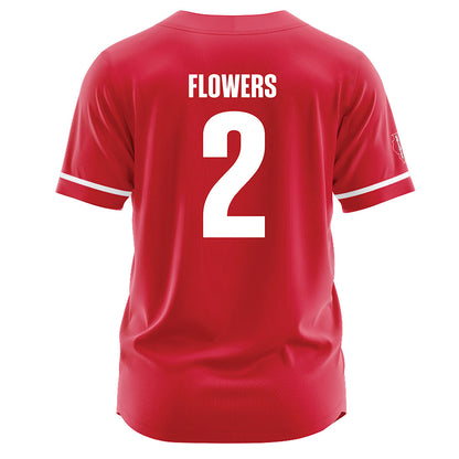 Illinois State - NCAA Softball : Lauren Flowers - Red Jersey-1