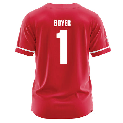 Illinois State - NCAA Softball : Ava Boyer - Red Jersey-1