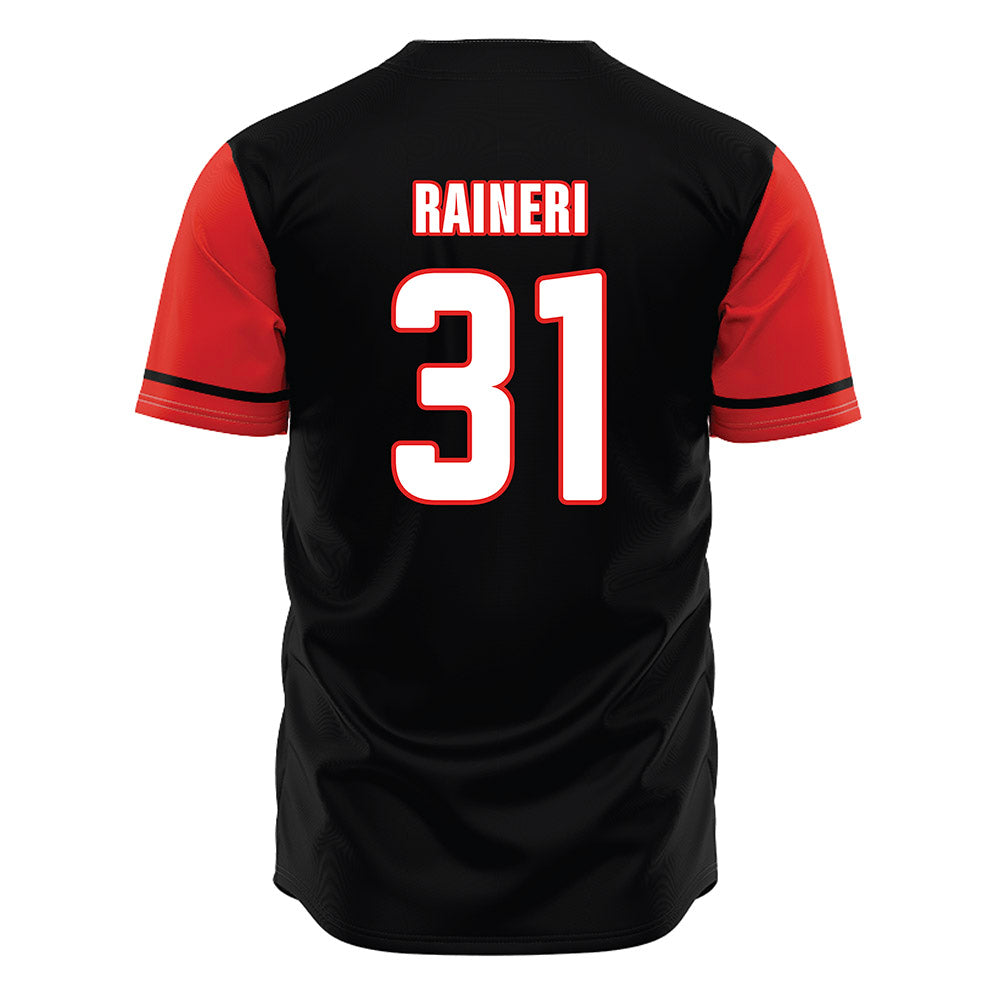 Texas Tech - NCAA Baseball : Kaysen Raineri - Black Jersey-1