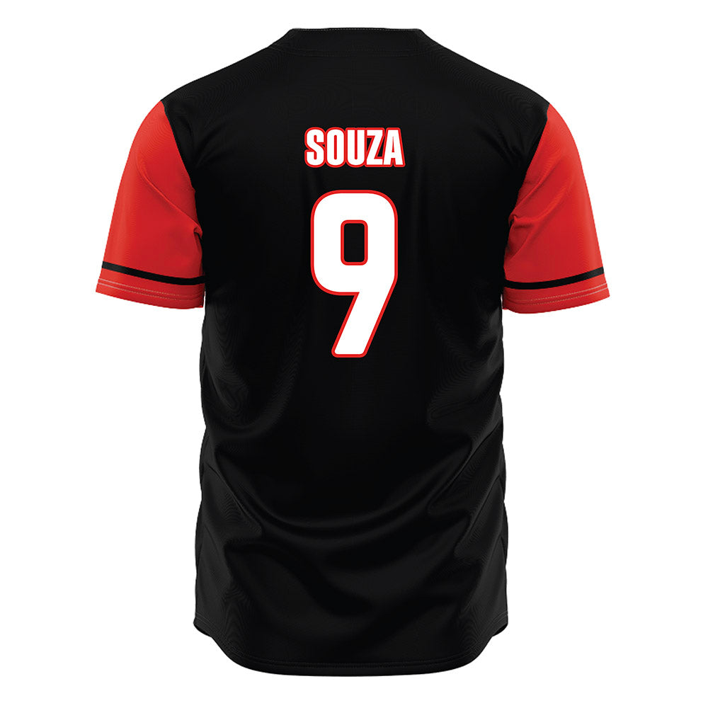 Texas Tech - NCAA Baseball : Jace Souza - Black Jersey-1