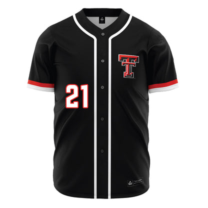 Texas Tech - NCAA Baseball : Jackson Burns - Jersey-0