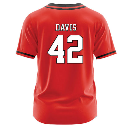 Texas Tech - NCAA Softball : Mihyia Davis - Jersey-1