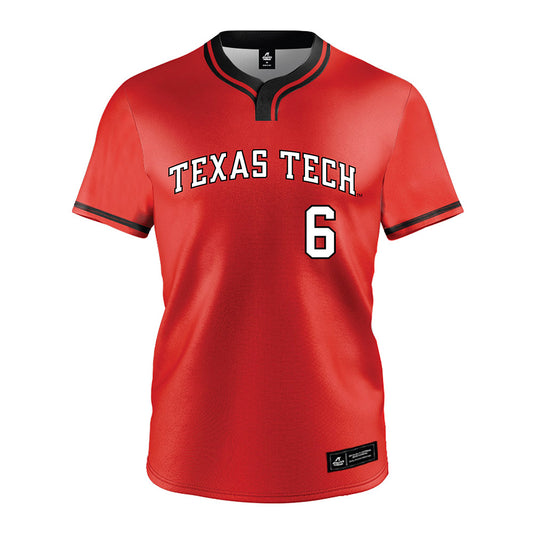 Texas Tech - NCAA Softball : Taylor Pannell - Jersey-0