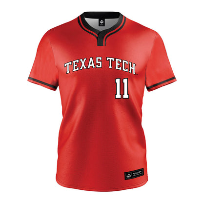Texas Tech - NCAA Softball : Lauren Allred - Jersey-0