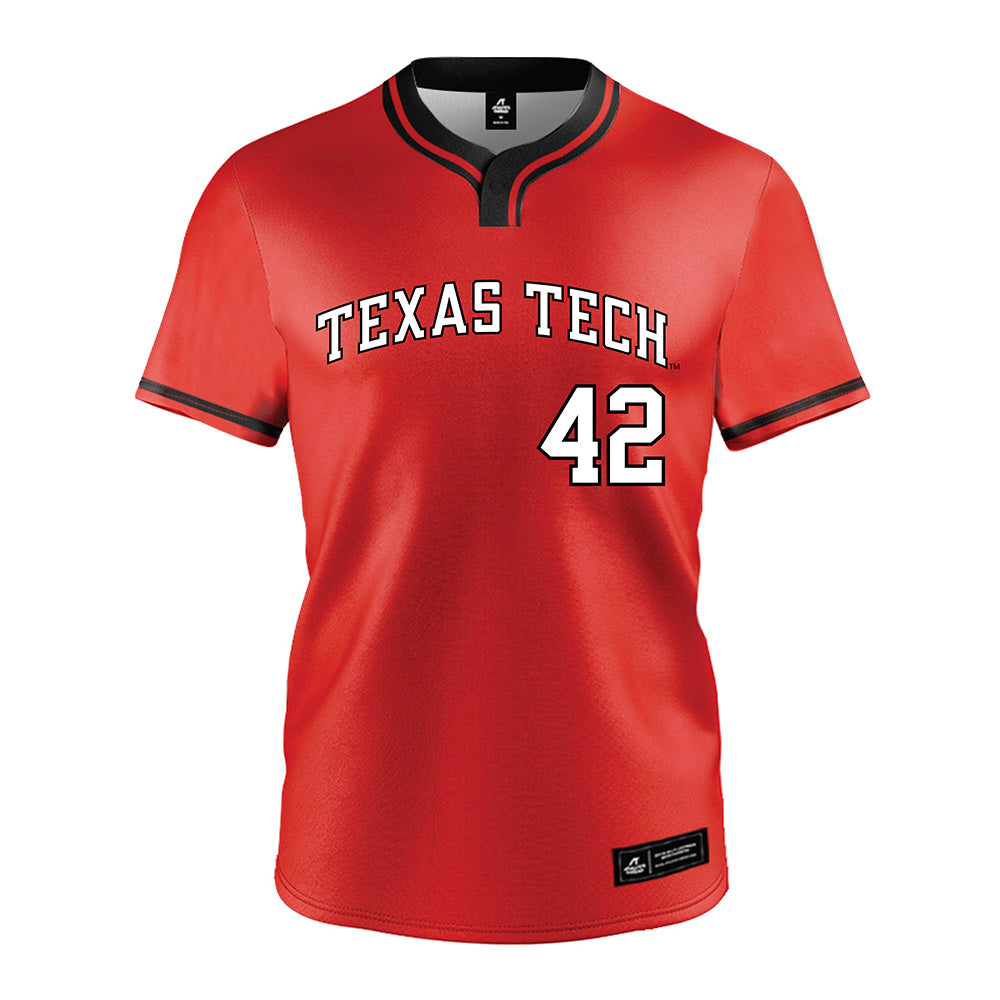 Texas Tech - NCAA Softball : Mihyia Davis - Jersey-0