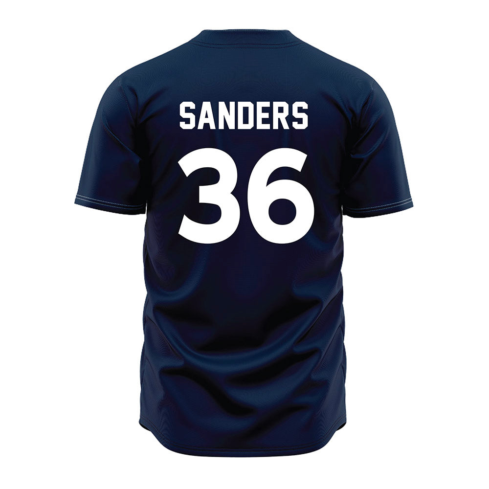 Auburn - NCAA Baseball : Jackson Sanders - Navy Jersey-1