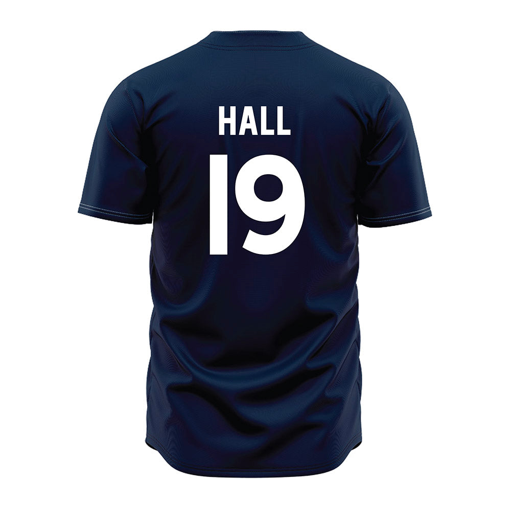 Auburn - NCAA Baseball : Christian Hall - Navy Jersey