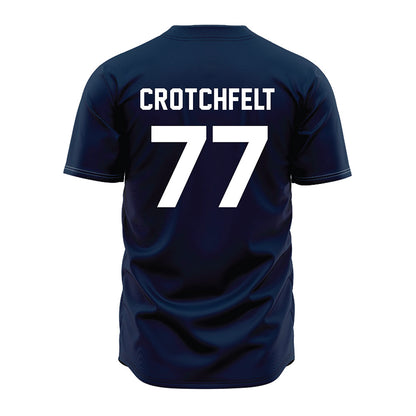 Auburn - NCAA Baseball : Zach Crotchfelt - Navy Jersey