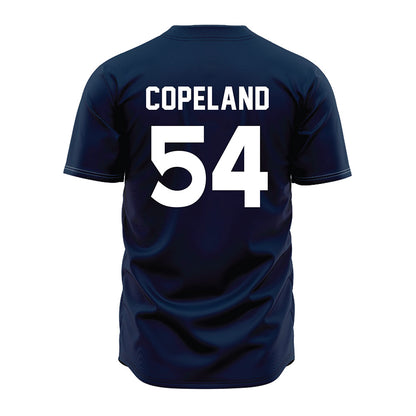 Auburn - NCAA Baseball : Konner Copeland - Navy Jersey