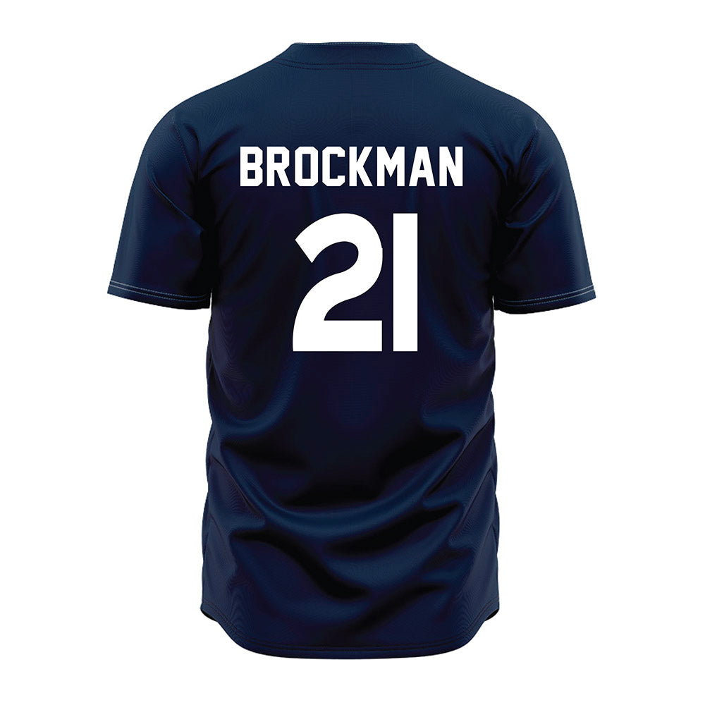 Auburn - NCAA Softball : Kylie Brockman - Navy Jersey-1