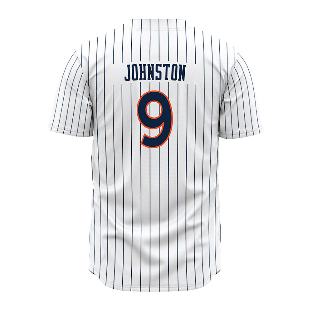 Auburn - NCAA Baseball : Jett Johnston - Pinstripe Jersey-1