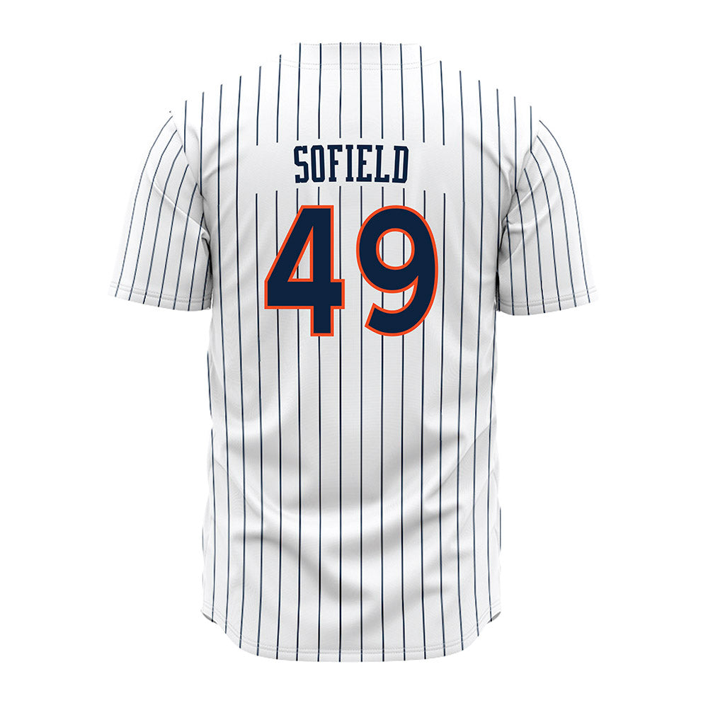 Auburn - NCAA Baseball : Drew Sofield - Pinstripe Jersey