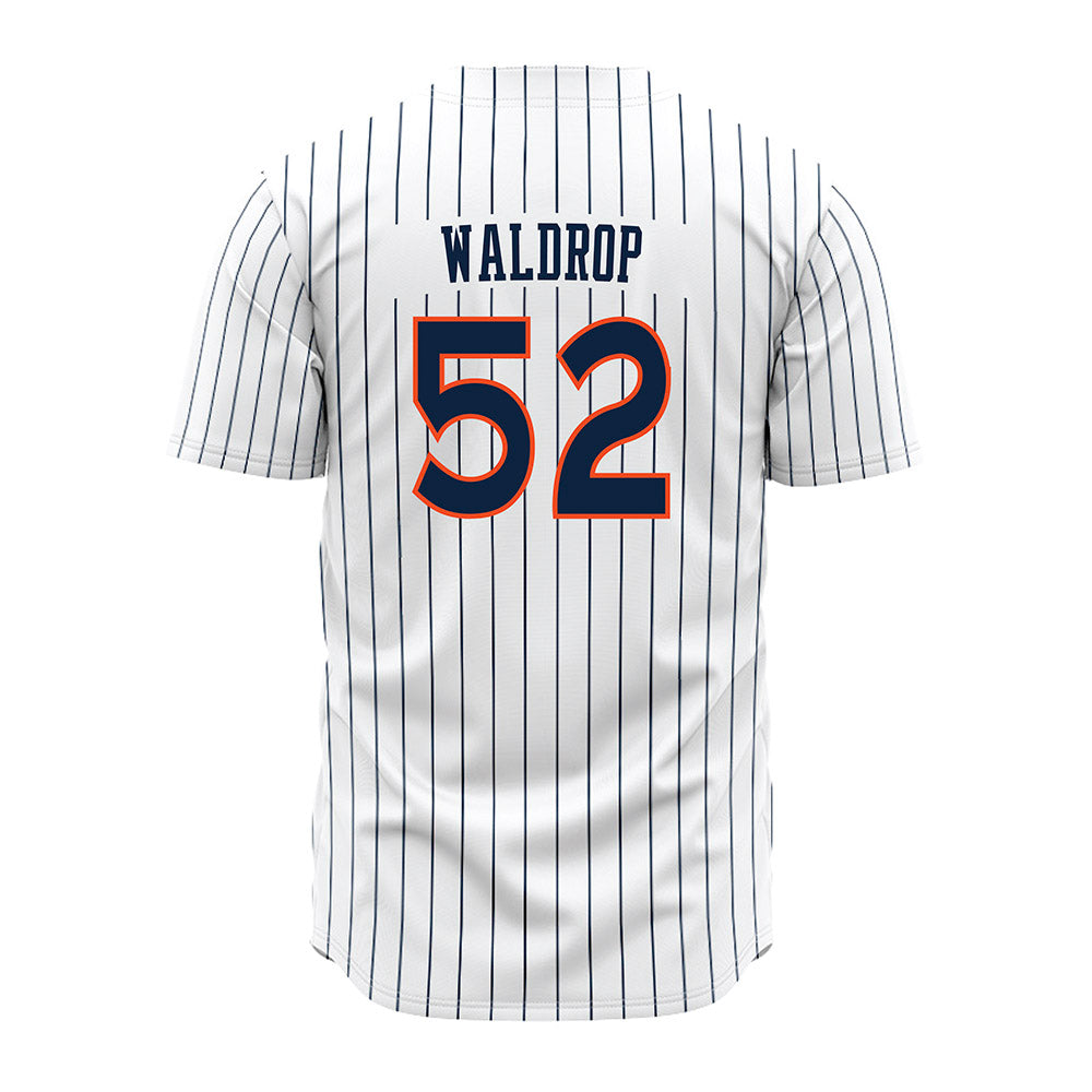 Auburn - NCAA Baseball : Tanner Waldrop - Pinstripe Jersey-1