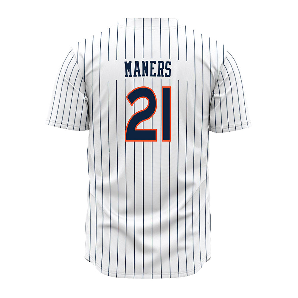 Auburn - NCAA Baseball : Mason Maners - Pinstripe Jersey