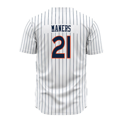 Auburn - NCAA Baseball : Mason Maners - Pinstripe Jersey