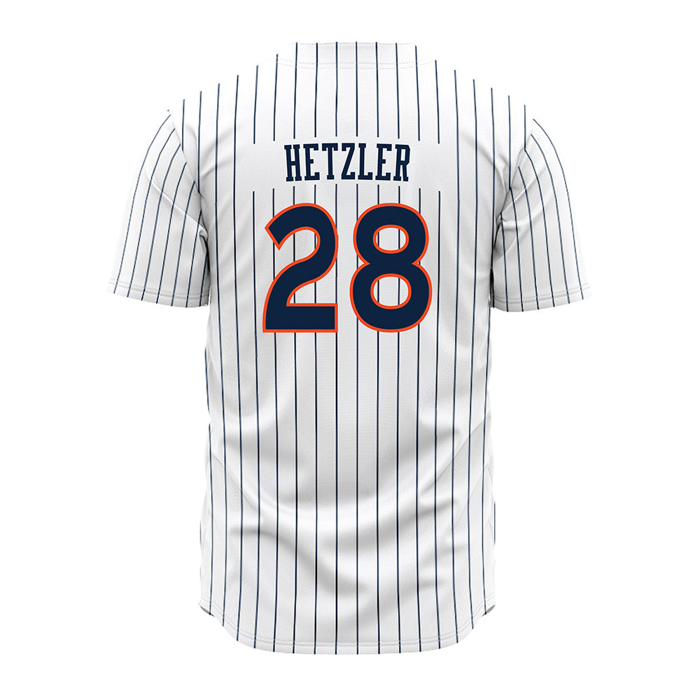 Auburn - NCAA Baseball : Ryan Hetzler - Pinstripe Jersey-1