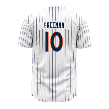 Auburn - NCAA Baseball : Kaleb Freeman - Pinstripe Jersey