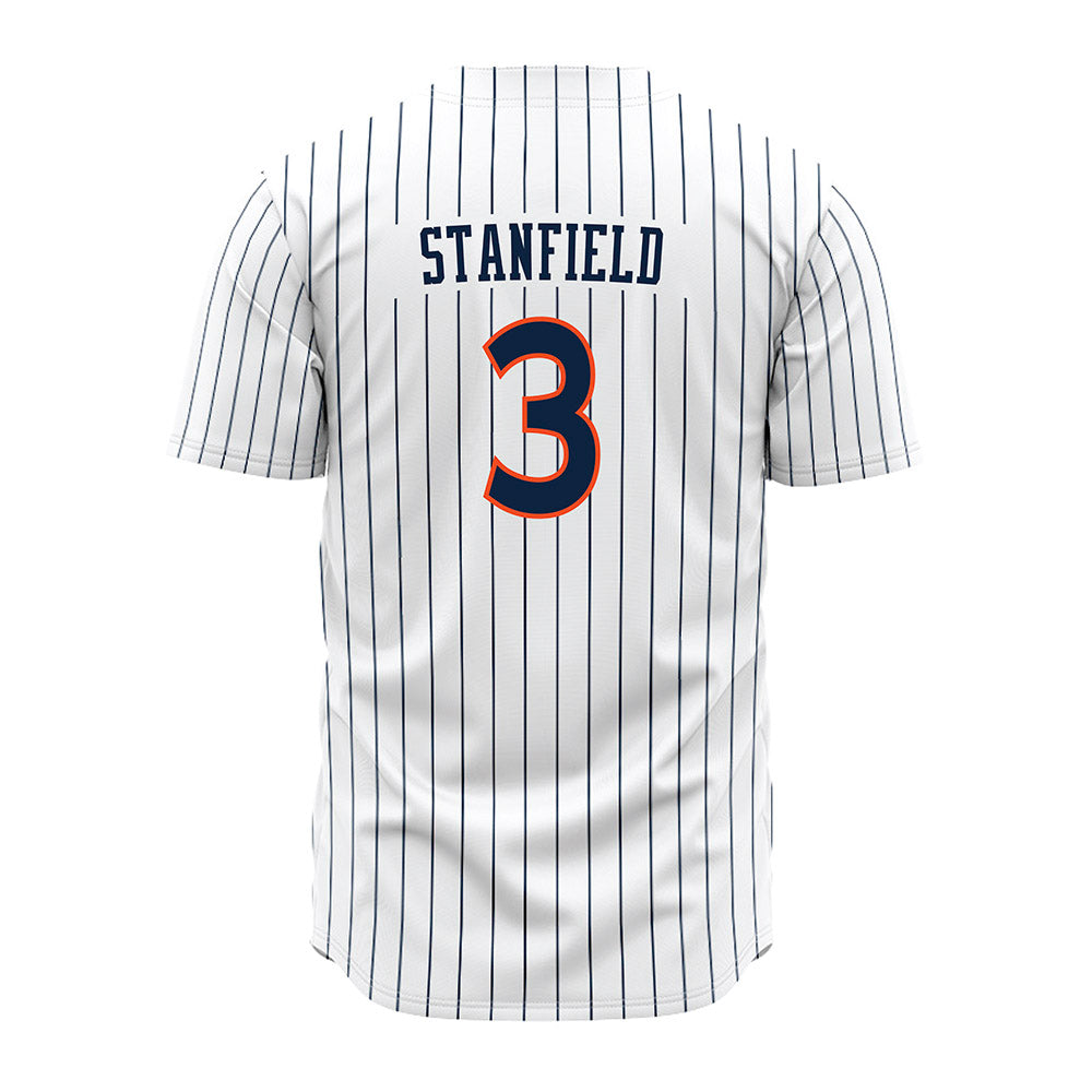 Auburn - NCAA Baseball : Chris Stanfield - Pinstripe Jersey