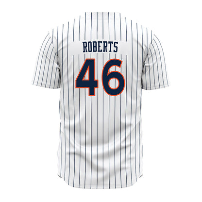Auburn - NCAA Baseball : Saxon Roberts - Pinstripe Jersey-1