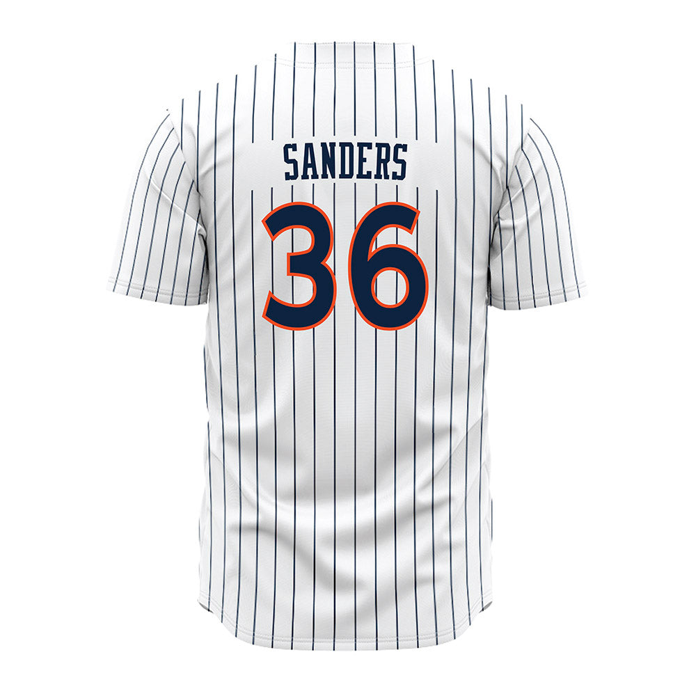 Auburn - NCAA Baseball : Jackson Sanders - Pinstripe Jersey-1