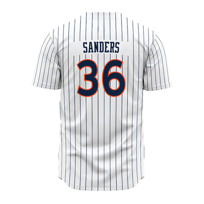 Auburn - NCAA Baseball : Jackson Sanders - Pinstripe Jersey-1