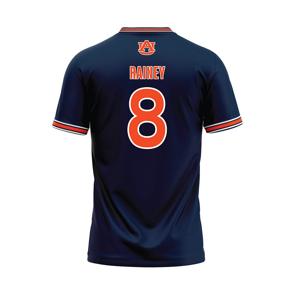 Auburn - NCAA Softball : Haley Rainey - Navy Baseball Jersey-1