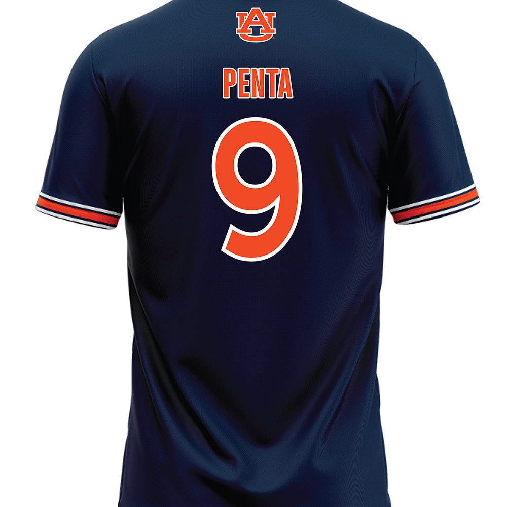 Auburn - NCAA Softball : Maddie Penta - Navy Baseball Jersey