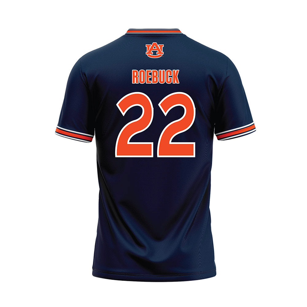 Auburn - NCAA Softball : Haven Roebuck - Navy Baseball Jersey-1