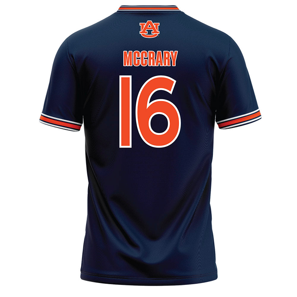 Auburn - NCAA Softball : KK McCrary - Navy Baseball Jersey