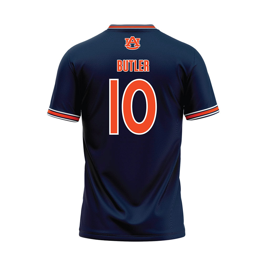 Auburn - NCAA Softball : Charley Butler - Navy Baseball Jersey-1