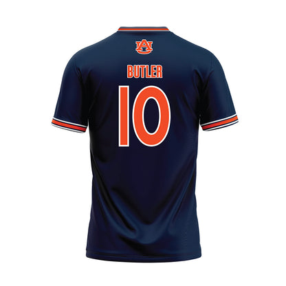 Auburn - NCAA Softball : Charley Butler - Navy Baseball Jersey-1