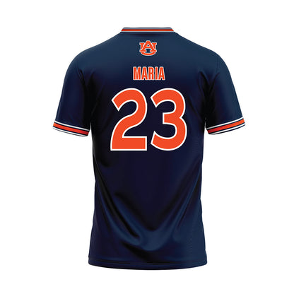 Auburn - NCAA Softball : Isabella Maria - Navy Baseball Jersey-1