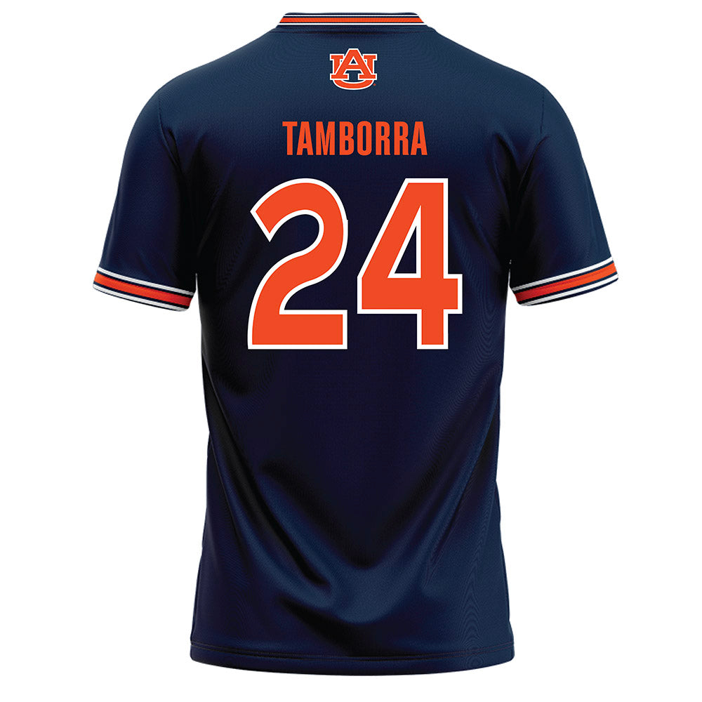 Auburn - NCAA Softball : Malayna Tamborra - Navy Baseball Jersey