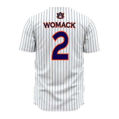 Auburn - NCAA Softball : MaNia Womack - Pinstripe Jersey-1