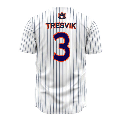 Auburn - NCAA Softball : Icess Tresvik - Pinstripe Jersey