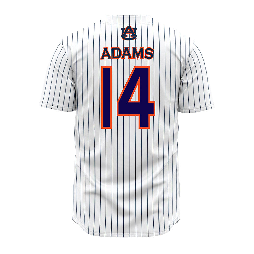 Auburn - NCAA Softball : AnnaLea Adams - Pinstripe Jersey-1