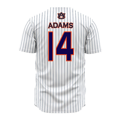 Auburn - NCAA Softball : AnnaLea Adams - Pinstripe Jersey-1