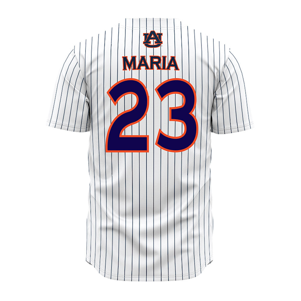 Auburn - NCAA Softball : Isabella Maria - Pinstripe Jersey-1