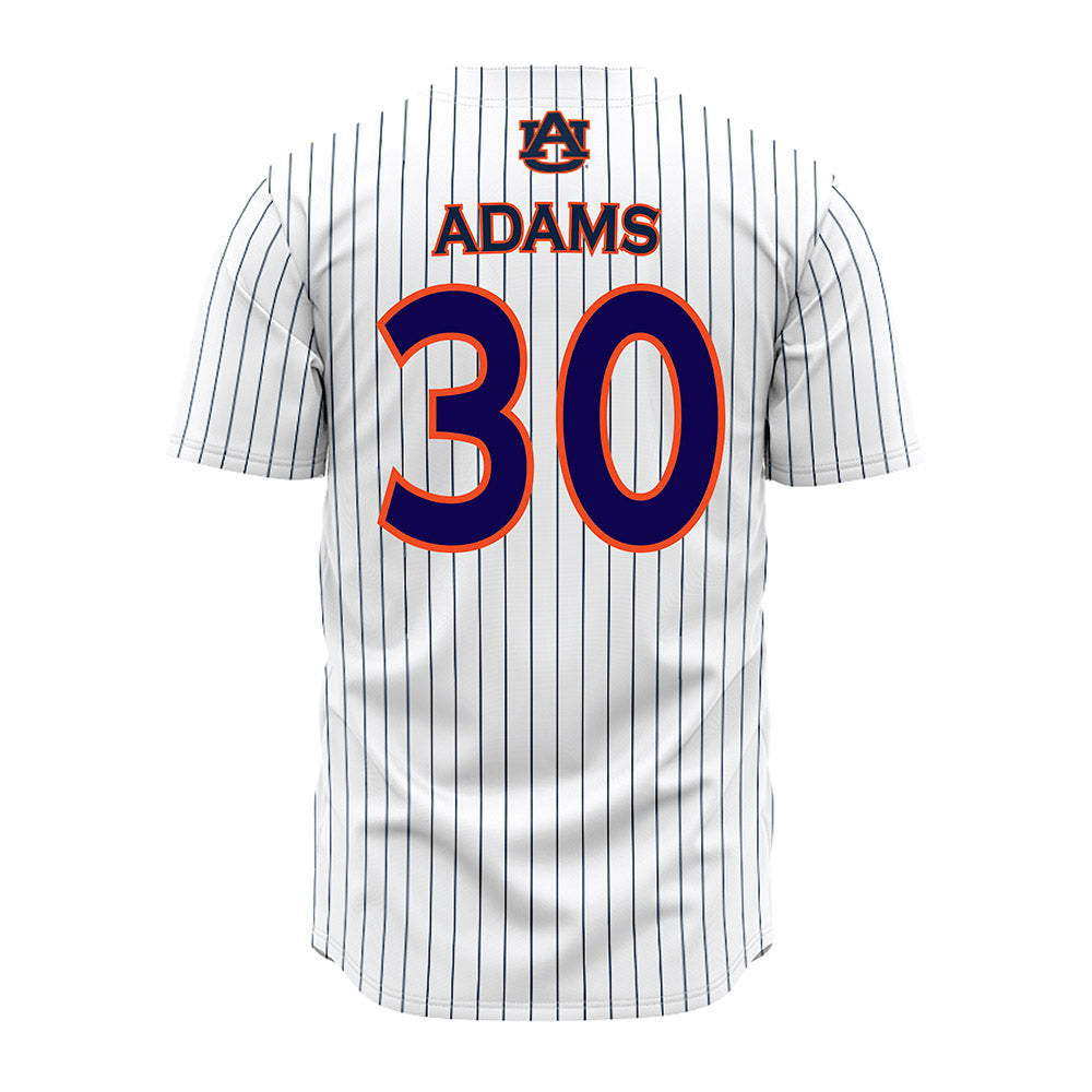 Auburn - NCAA Softball : Jolie Adams - Pinstripe Jersey-1