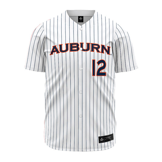 Auburn - NCAA Softball : Ava Ratliff - Pinstripe Jersey-0