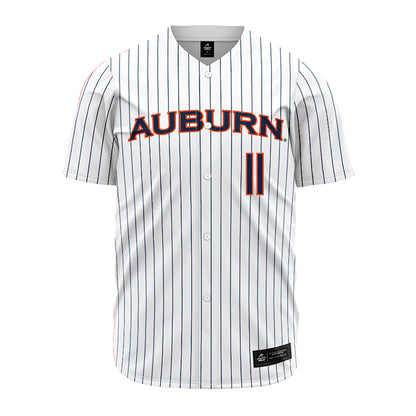 Auburn - NCAA Softball : Aubrie Lisenby - Softball Pinstripe Jersey